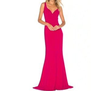 Jill Jill Stuart Dress Sweetheart Sleeveless Full Length Gown Rose Pink Size 2